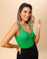 Blusa-Malha-Canelada-Decote-com-Renda-Verde-Pistache
