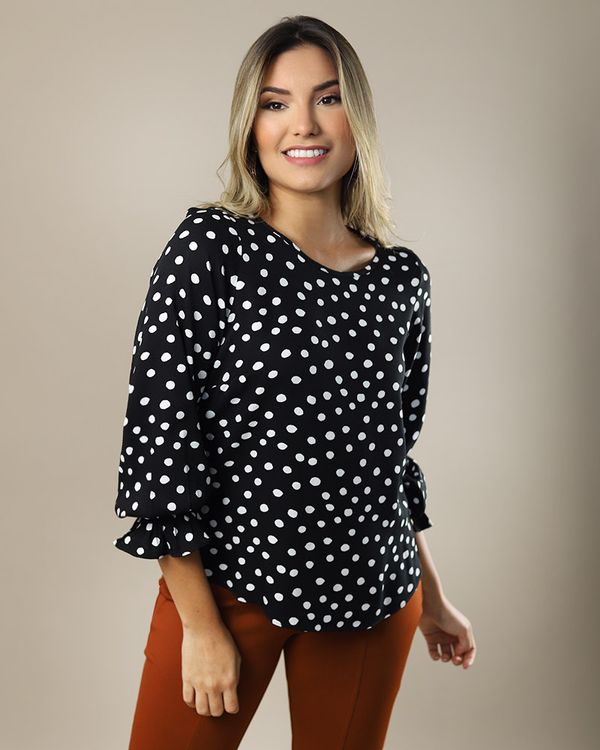 Blusa-Tecido-Estampa-Poa-Preto