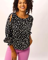 Blusa-Crepe-Estampa-Pingos-Preto