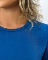 Blusa-Tecido-Decote-Trancado-Azul-Carbono