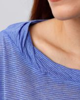 Blusa-Bolha-Malha-Texturizada-Decote-Torcido-Lavanda