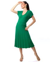 Vestido-Midi-Trico-Verde-Luz-