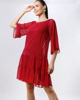 Vestido-Tecido-Transparencia-Brilho-Babados-Marias-Vermelho