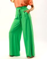 Calca-Pantalona-Comfy-Tecido-Cos-Elastico-Verde
