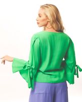 Blusa-Visco-Linho-Mangas-Laco-Verde