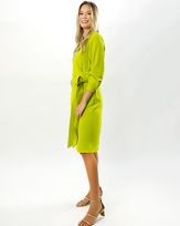 Vestido-Envelope-Crepe-com-Amarracao-Lateral-Verde