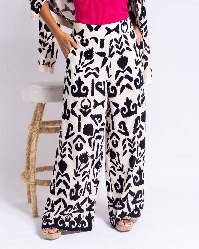 Calca-Pantalona-Viscose-Estampa-Ikate-Off-White