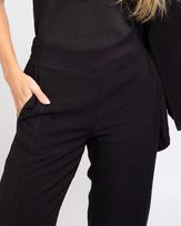 Calca-Reta-Alfaiataria-Twill-Lateral-com-Pregas-Preto