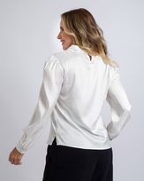 Camisa-Cetim-Jacquard-Gola-Gravata-Off-White