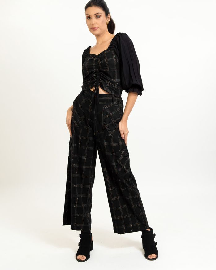 Calca-Pantalona-Utilitaria-Xadrez-Color-Preto