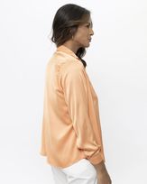 Camisa-Tecido-Acetinado-Manga-Longa-Tangerina