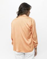 Camisa-Tecido-Acetinado-Manga-Longa-Tangerina
