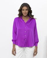 Camisa-Tecido-Acetinado-Manga-Longa-Magenta