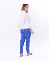Camisa-Tecido-Textura-Manga-Flare-Off-White