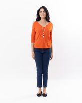 Blusa-Malha-Flame-Manga-Deslocada-Laranja-
