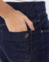 Calca-Keila-Jeans-Reta-Cos-de-Elastico-Azul