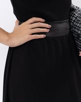 Saia-Longa-Chiffon-Cos-Resinado-Preto