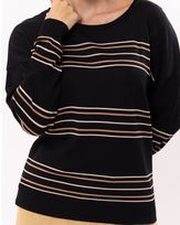 Blusa-Tricot-Jogo-de-Listras-Preto