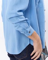 Camisa-Viscose-Pala-com-Pregas-Azul