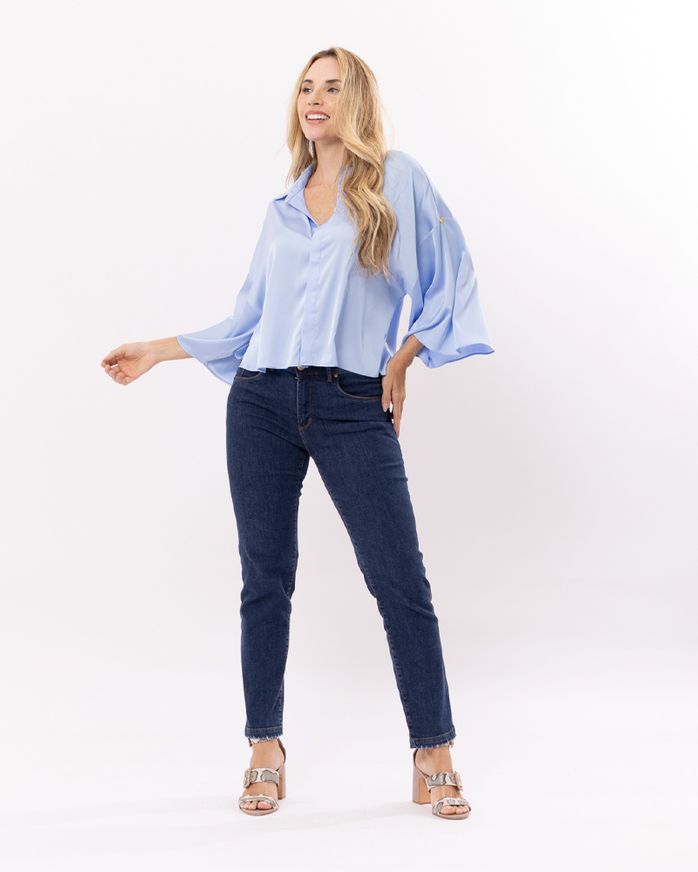 Camisa-Cropped-Acetinada-Mangas-Kimono-Azul-Ceu