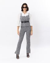 Blusa-Cropped-Tweed-com-Elastano-Grafite