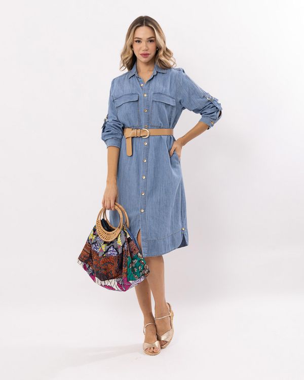 Chemise-Jeans-Linho-Martingale-com-Meia-Argola-Azul