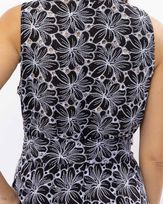Chemise-Midi-Laise-Bordado-Floral-P-b-com-Faixa-Preto