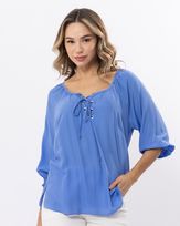 Blusa-Viscose-Ombro-a-Ombro-Decote-Trancado-Azul