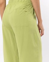Calca-Pantacourt-Comfy-Viscose-de-Linho-Verde-Pistache