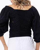 Blusa-Cropped-Laise-Bordado-Frente-com-Regulagem-Preto-