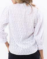 Blusa-Laise-Bordada-Babado-Gola-e-Punho-Branco