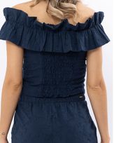 Blusa-Corpete-Laise-Bordada-Babado-Ombro-a-Ombro-Marinho