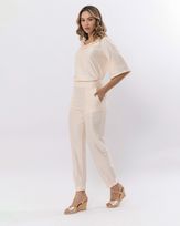 Calca-Comfy-Malha-Gloss-Barra-com-Pregas-Dourado