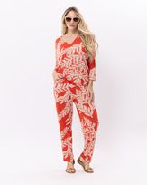 Calca-Comfy-Reta-Malha-Estampada-Vermelho