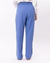 Calca-Reta-Tecido-Botoes-Personalizados-Azul