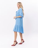 Vestido-Viscose-Texrtura-Linho-Ombro-a-Ombro-Azul-Ceu