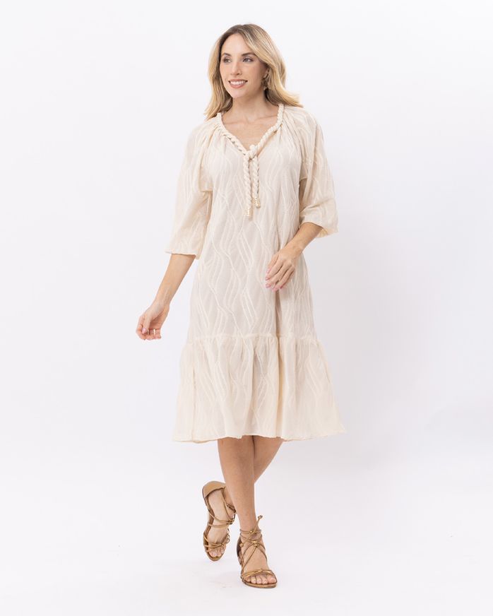 Vestido-Malha-Textura-Organica-Decote-Torcal-Off-White