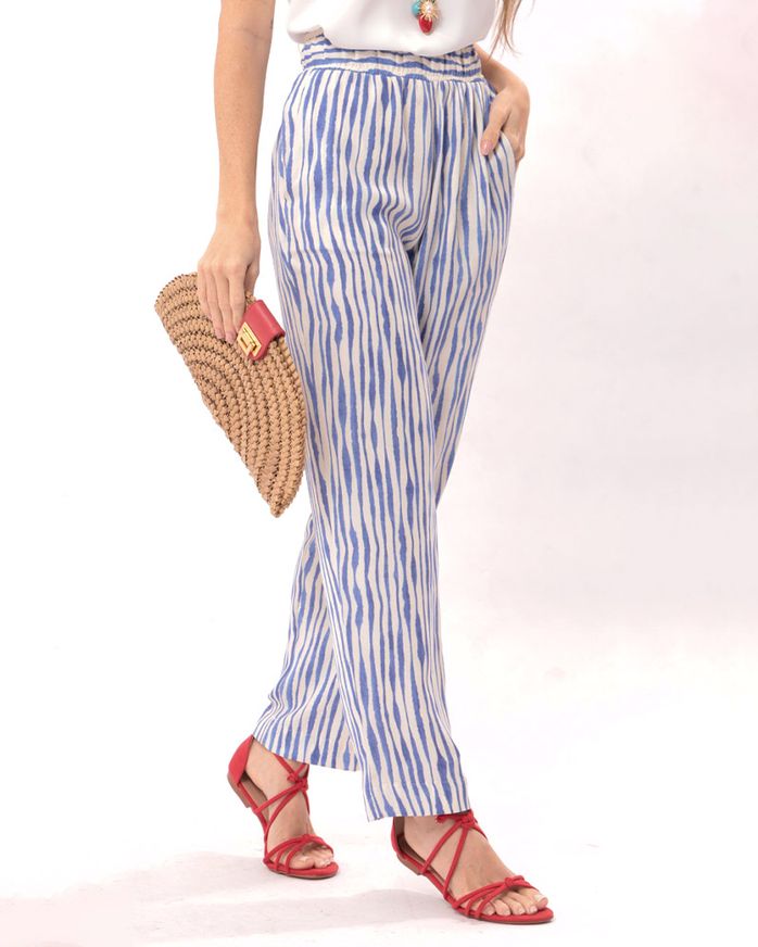 Calca-Comfy-Crepe-Listras-Ondas-Azul