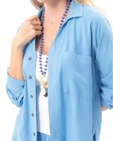 Camisa-Viscose-Textura-Linho-Botoes-Tartaruga-Azul-Ceu