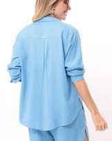 Camisa-Viscose-Textura-Linho-Botoes-Tartaruga-Azul-Ceu