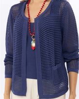 Casaco-Tricot-Vazado-com-Bolso-Marinho