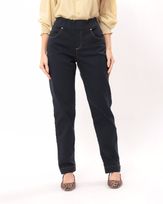 Calca-Keila-Reta-Sarja-Black-Pespontos-Contrastantes-Preto