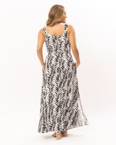 Vestido-Longo-Viscose-Estampada-Alcas-Macrame-Preto