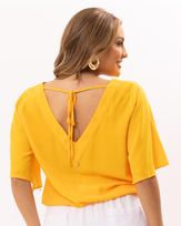 Blusa-Balone-Viscose-Mangas-Amplas-Amarelo-